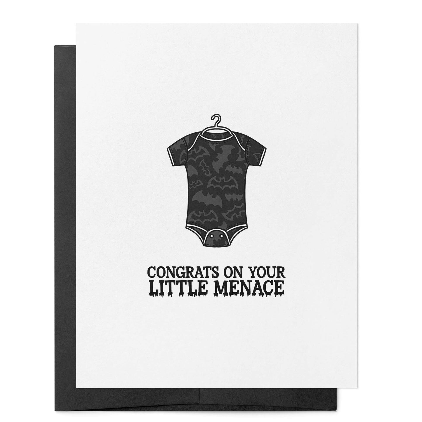 Congrats on Your Little Menace Card