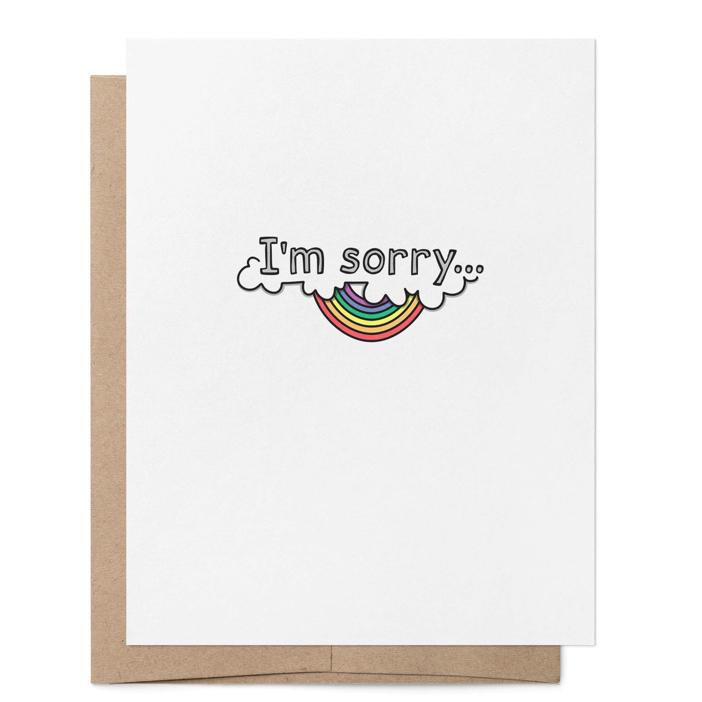 I'm Sorry Card