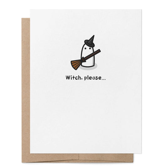 Witch Please Card
