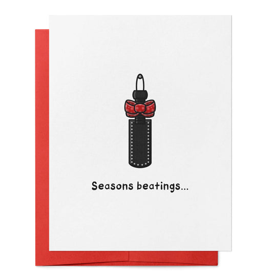 Seasons Beatings Card