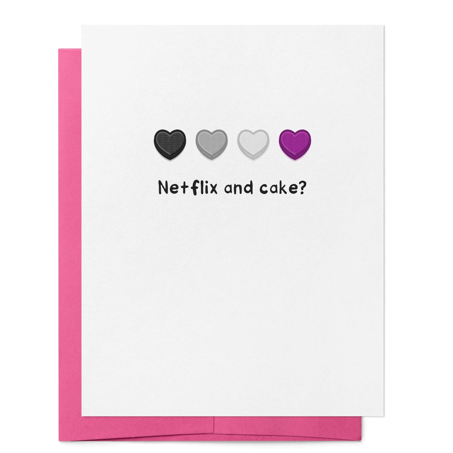 Netflix and Cake Card