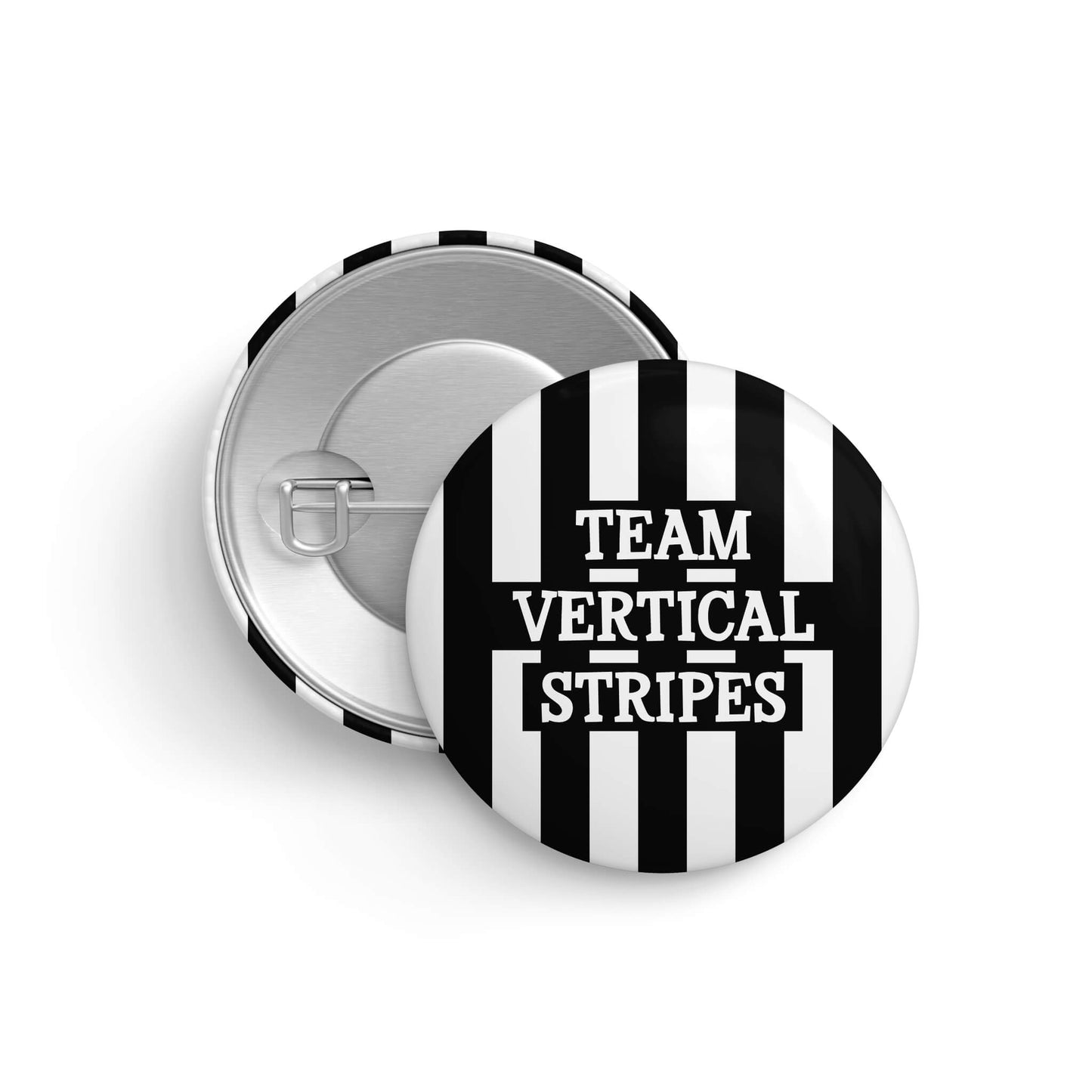 Team Vertical Stripes Pin