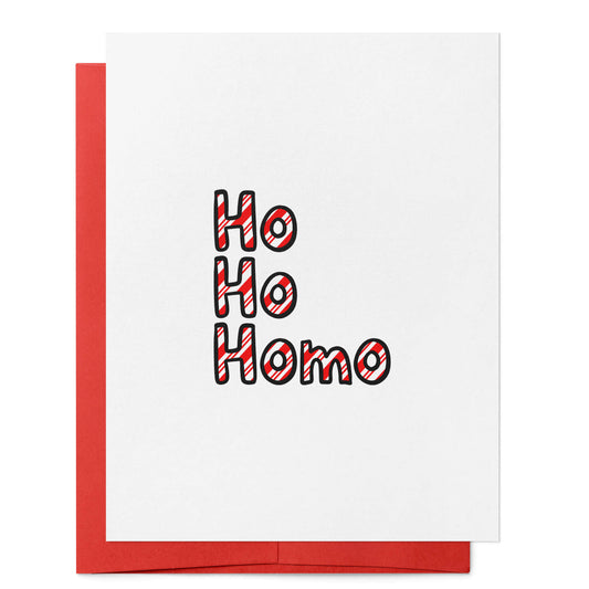 Ho Ho Homo Card