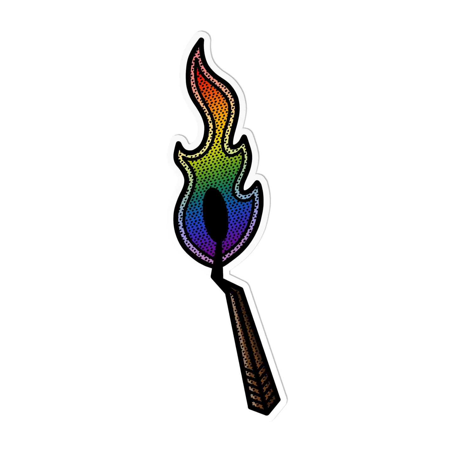 Queer Match Sticker
