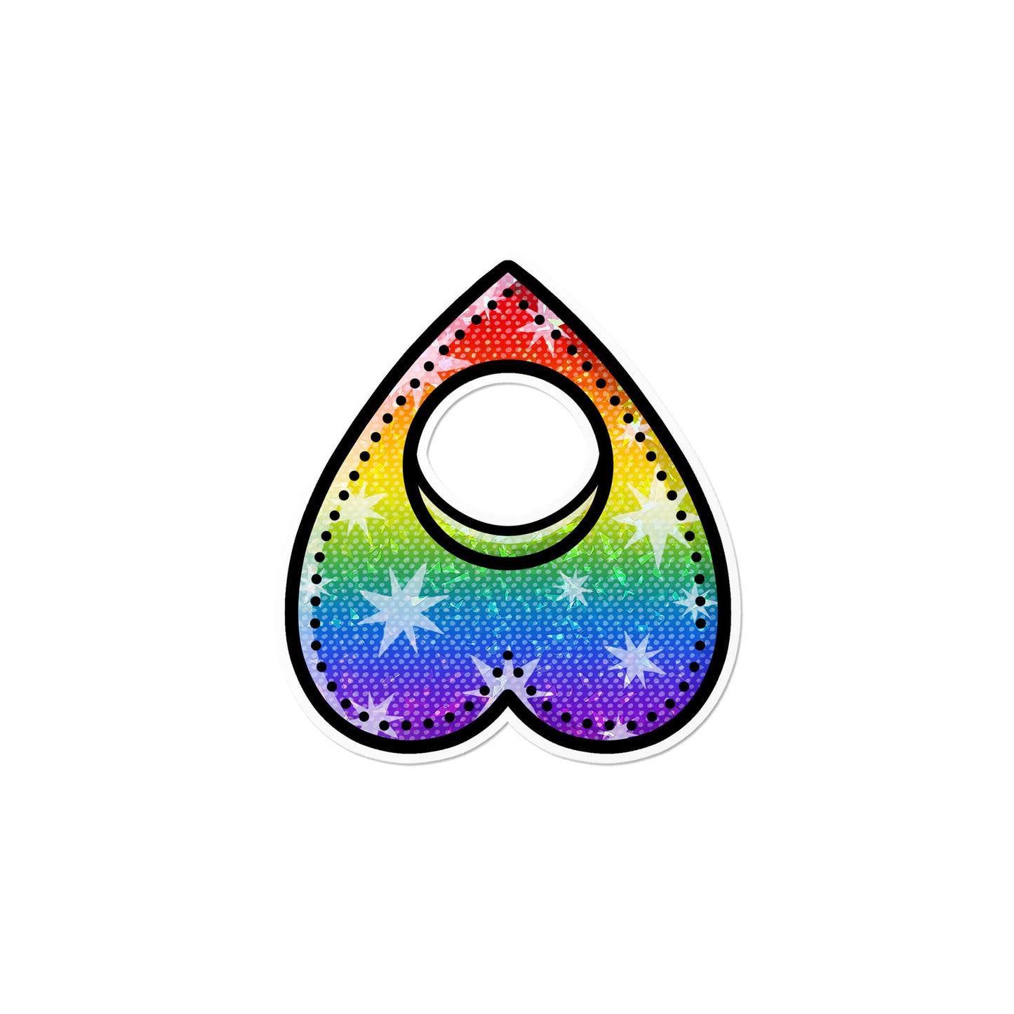 Holographic Queer Planchette Sticker