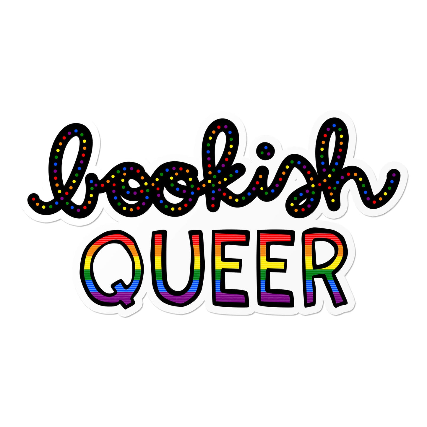 Bookish Queer Sticker
