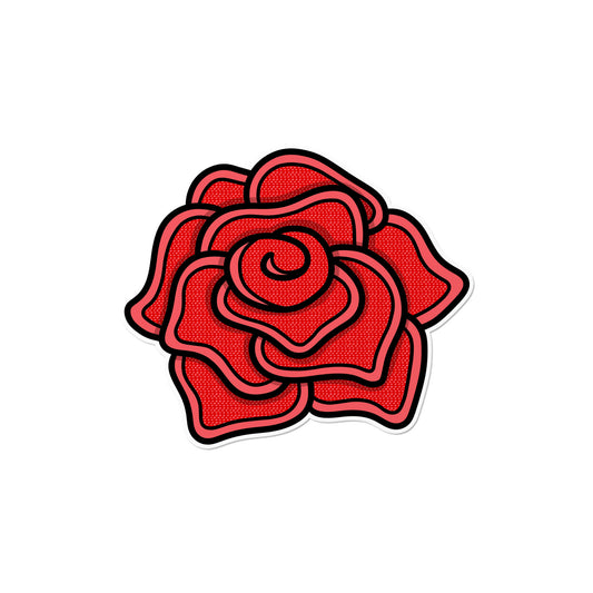Rose Flower Sticker