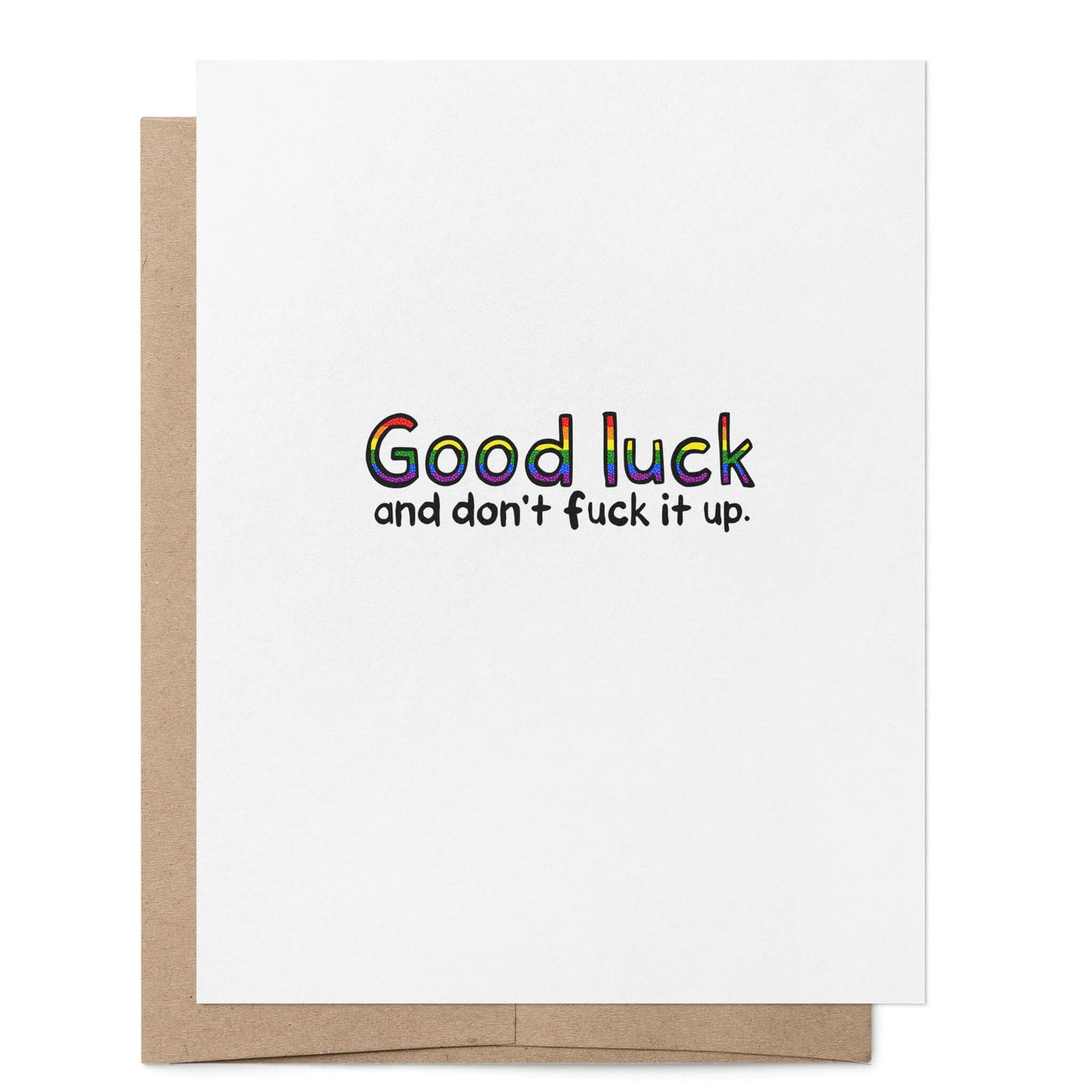 Good Luck Card