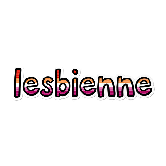 Lesbienne Sticker