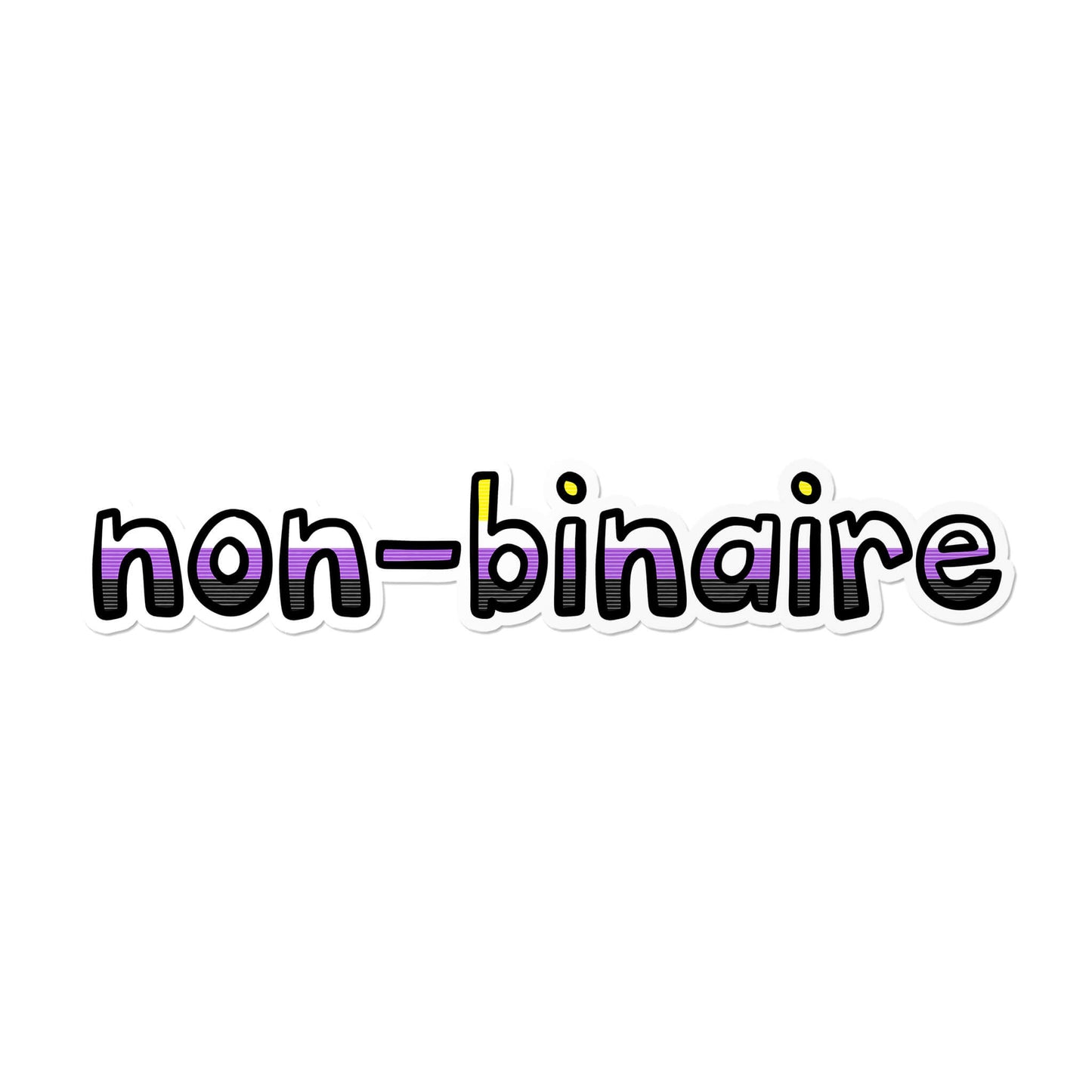 Non-binaire Sticker