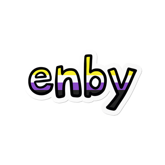 Nonbinary Enby Sticker