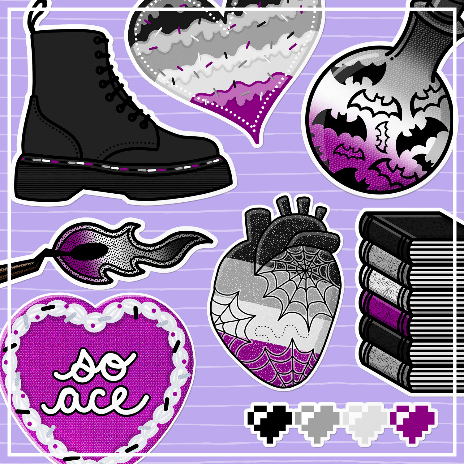 Asexual Stickers