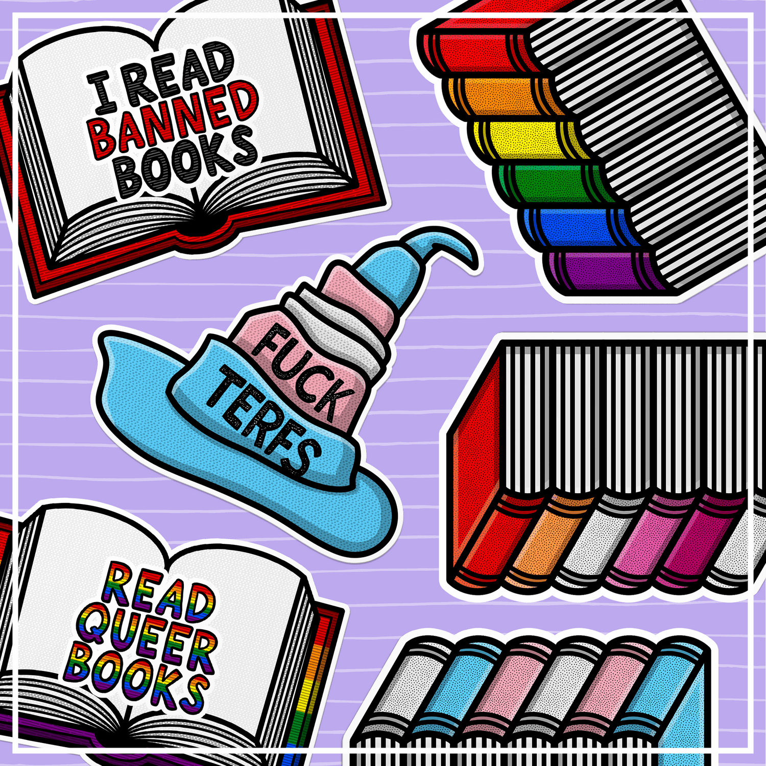 Bookish Stickers