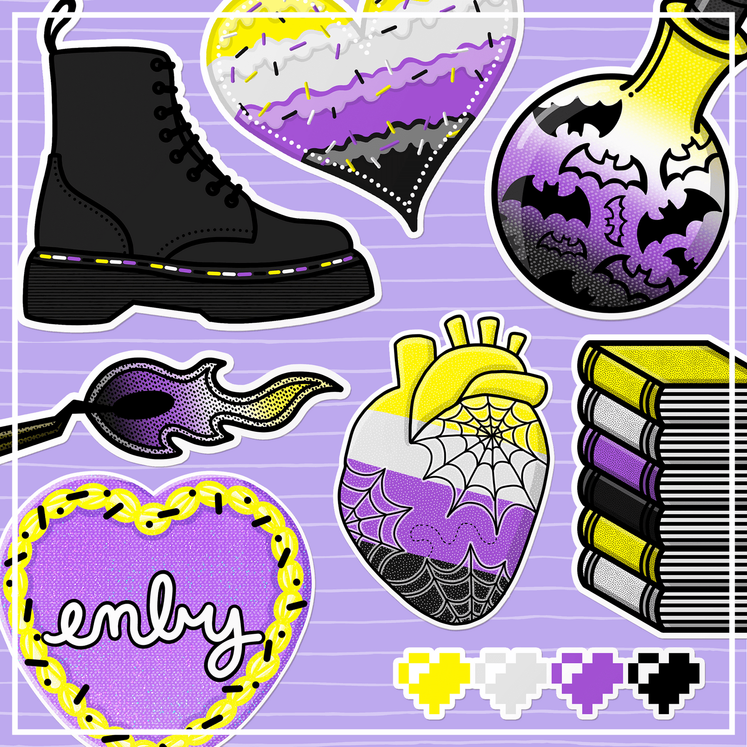 Nonbinary Stickers