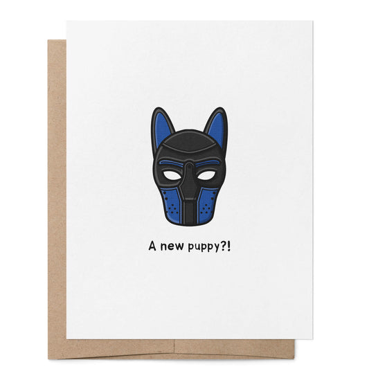 A New Puppy Card