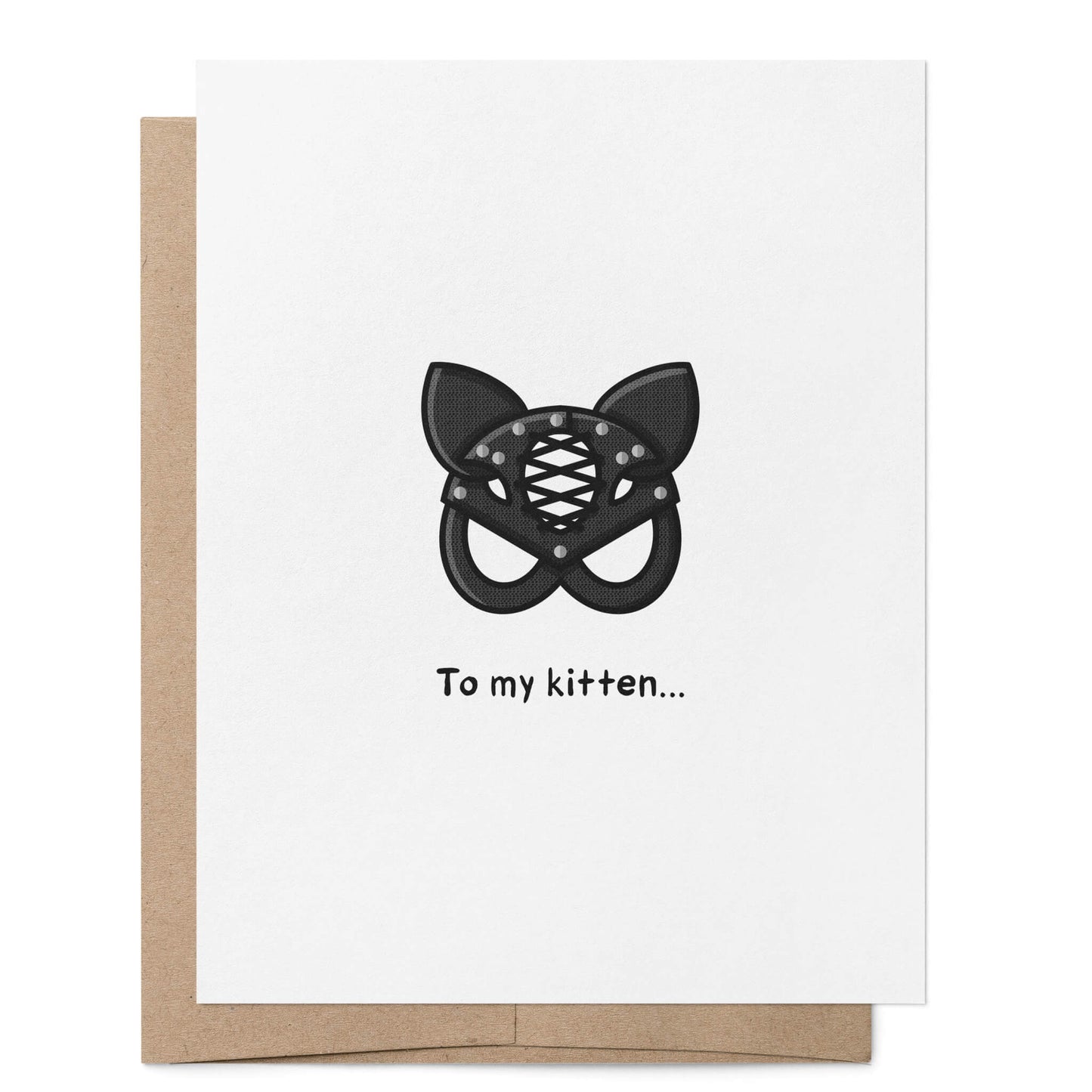 To My Kitten Card