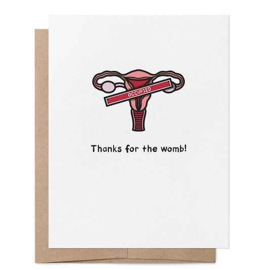 Thanks for the Womb Card