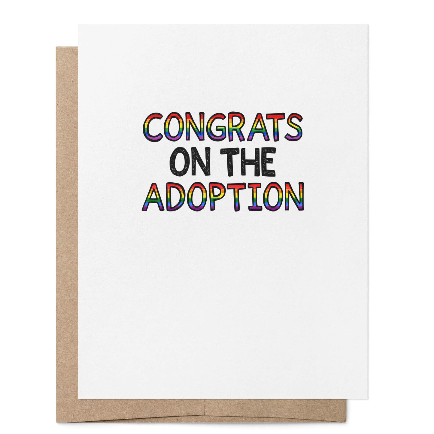 Congrats on the Adoption Card