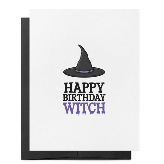 Happy Birthday Witch Card
