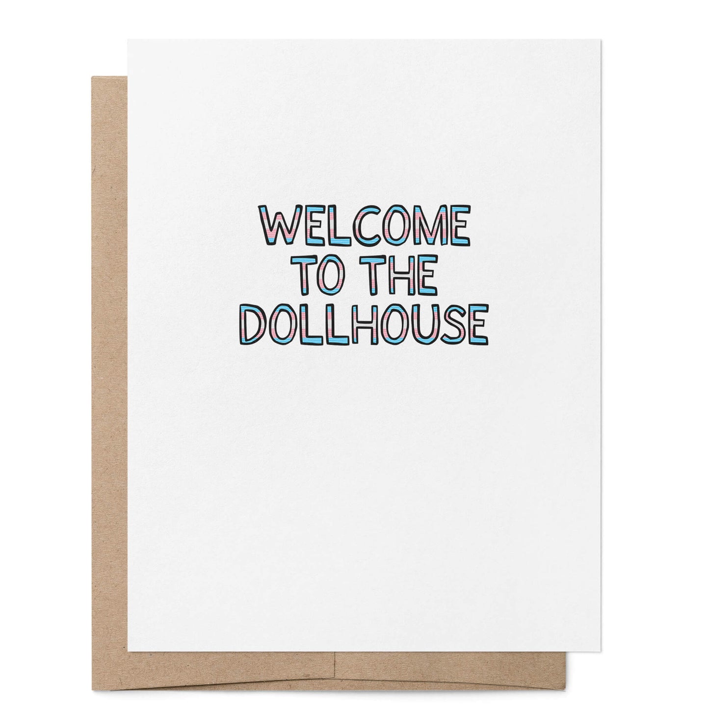 Welcome to the Dollhouse Card