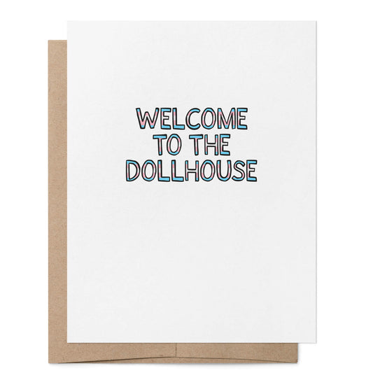 Welcome to the Dollhouse Card