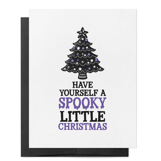 Have Yourself a Spooky Little Christmas Card