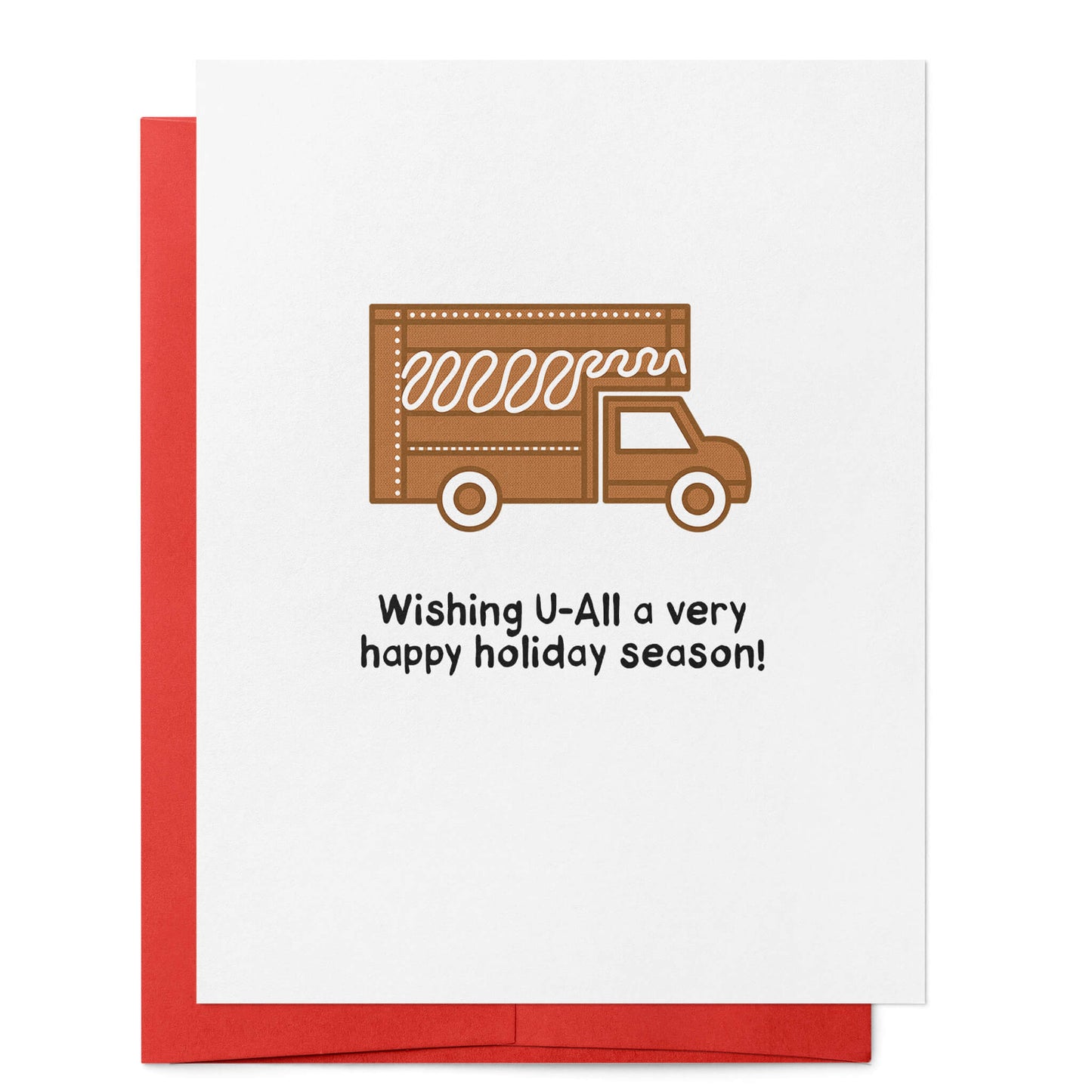 Wishing U-All a Very Happy Holiday Season Card