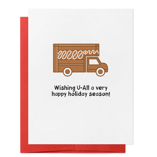 Wishing U-All a Very Happy Holiday Season Card