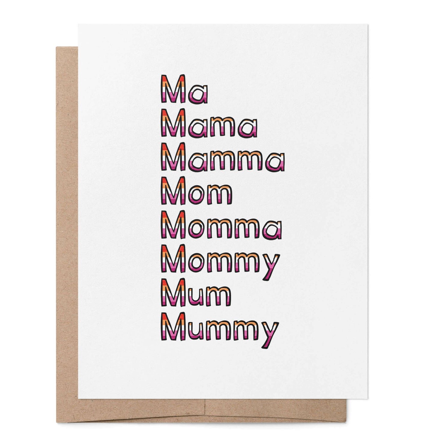 Mother Titles Card
