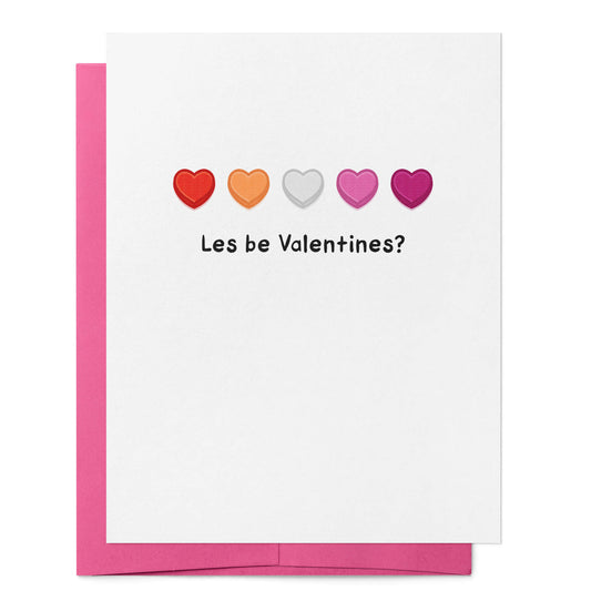 Les Be Valentines Card