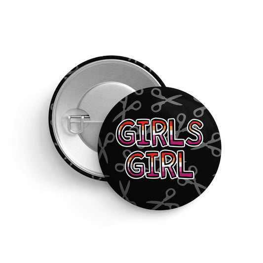Lesbian Girls Girl Pin