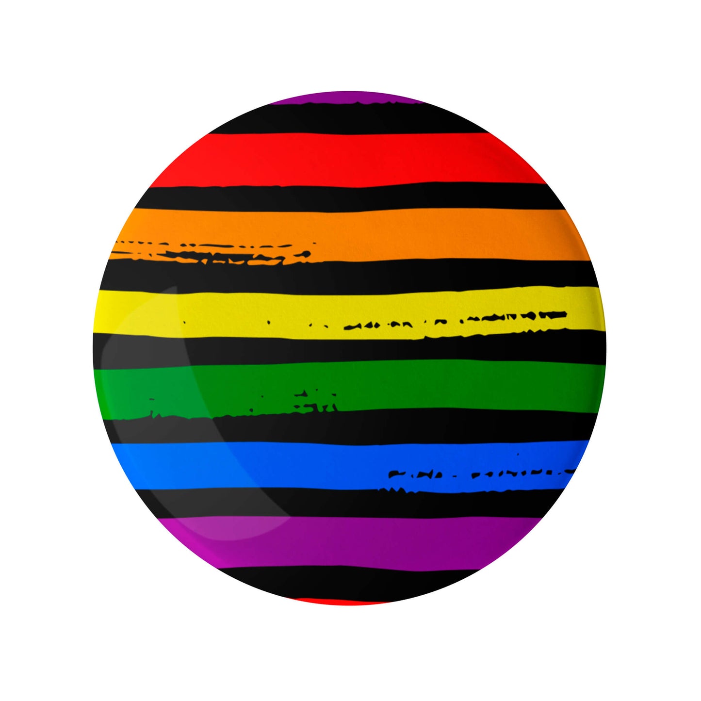 Rainbow Stripe Pin