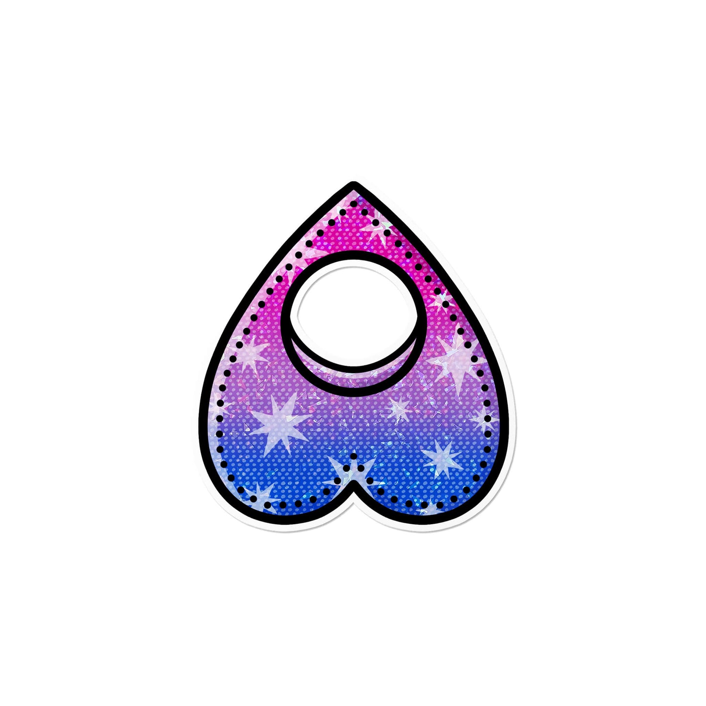 Holographic Bisexual Planchette Sticker