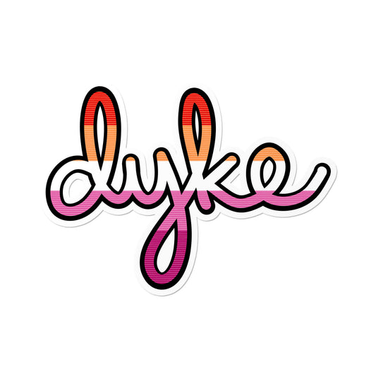 Dyke Sticker