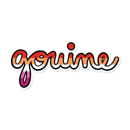 Gouine Sticker