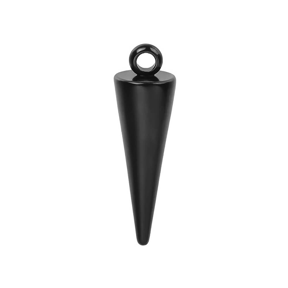 Spike Stainless Steel Carabiner Charm