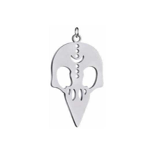 Bird Skull Stainless Steel Carabiner Charm