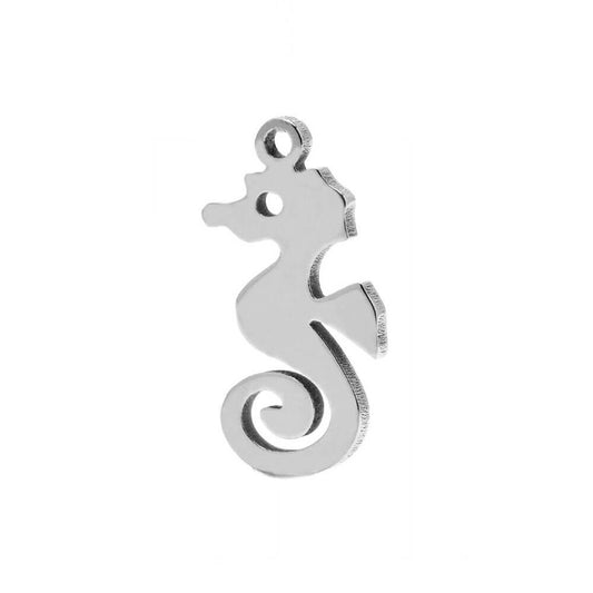 Seahorse Stainless Steel Carabiner Charm