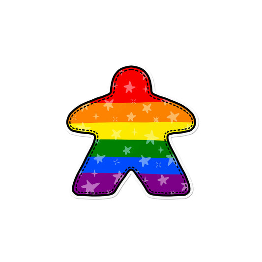 Queer Board Game Meeple Sticker