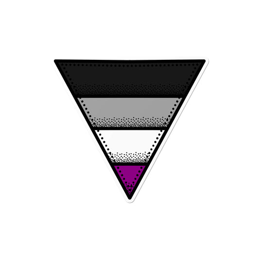 Asexual Triangle Sticker