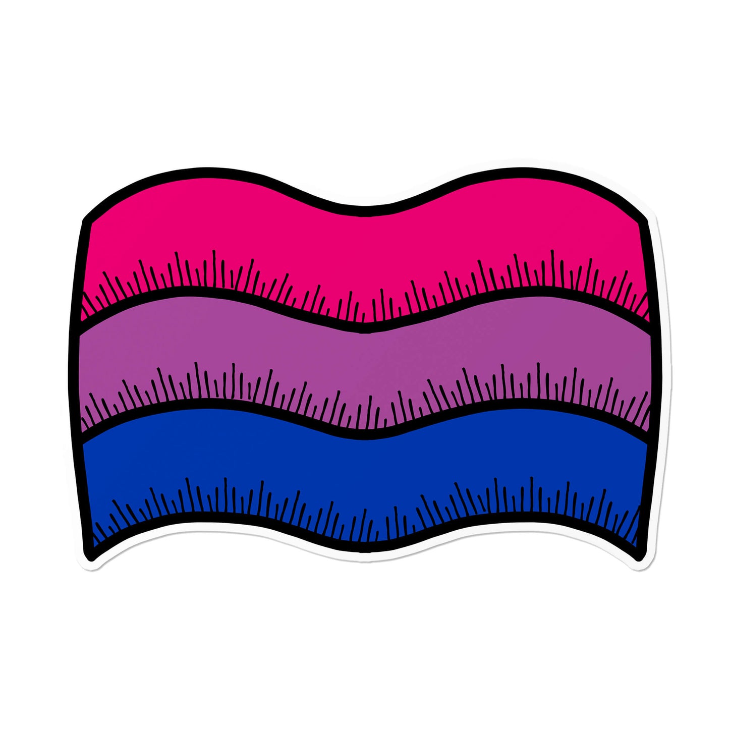 Bisexual Flag Sticker