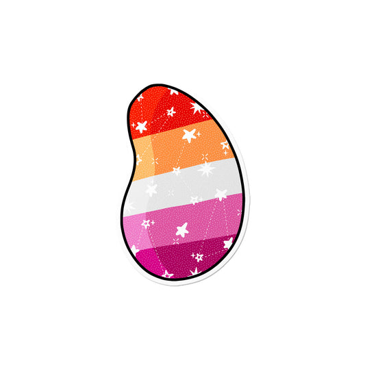 Lesbian Jellybean Sticker