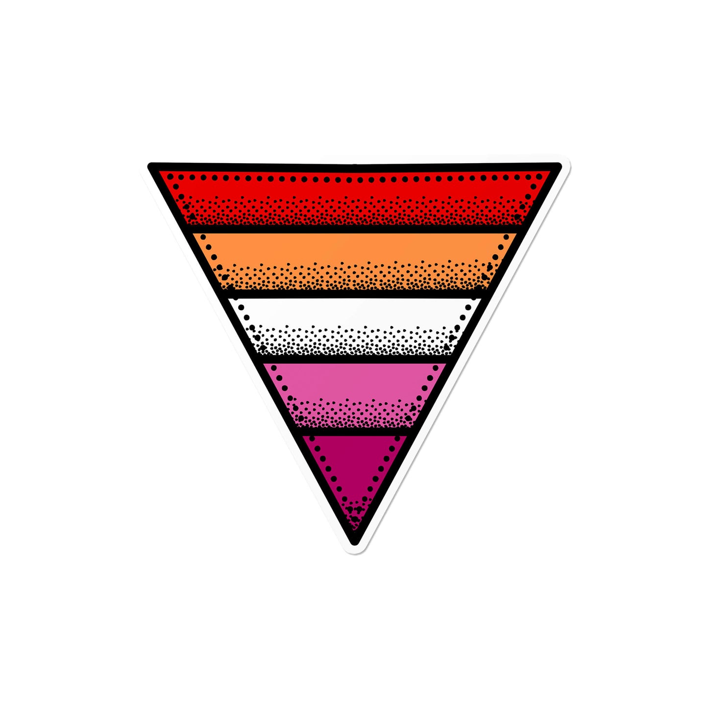 Lesbian Triangle Sticker