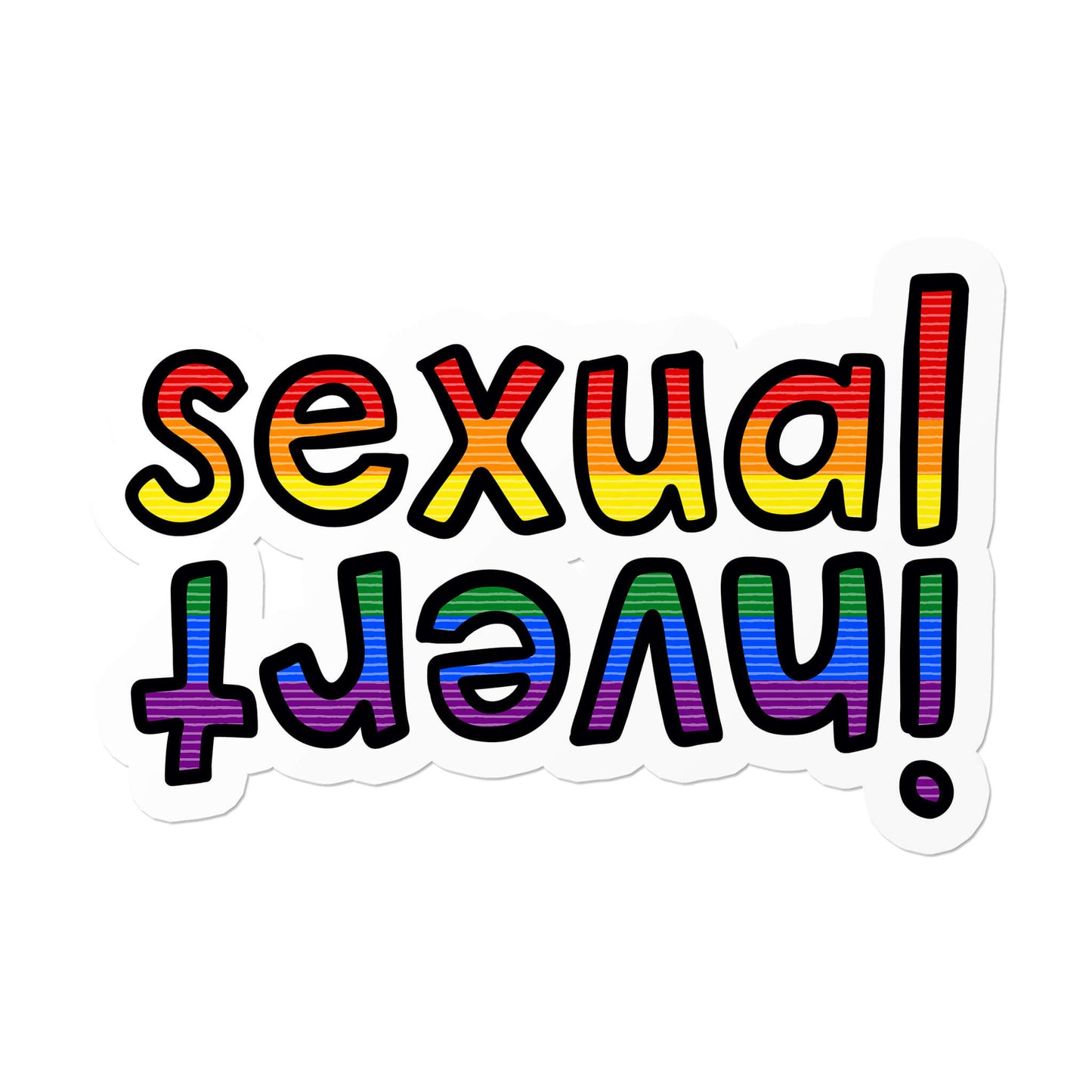 Queer Sexual Invert Sticker
