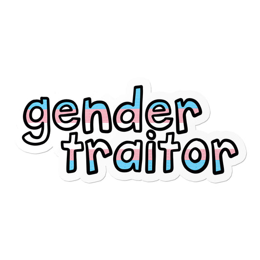 Trans Gender Traitor Sticker