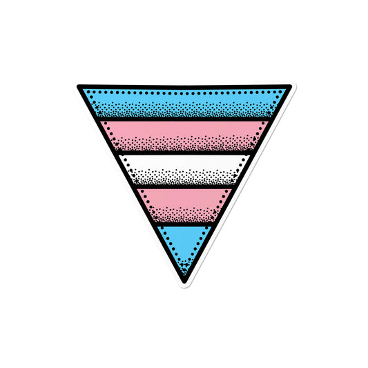 Transgender Triangle Sticker