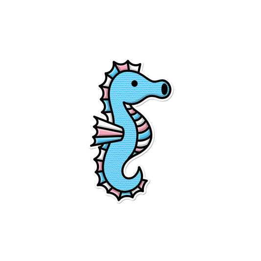 Transgender Seahorse Sticker