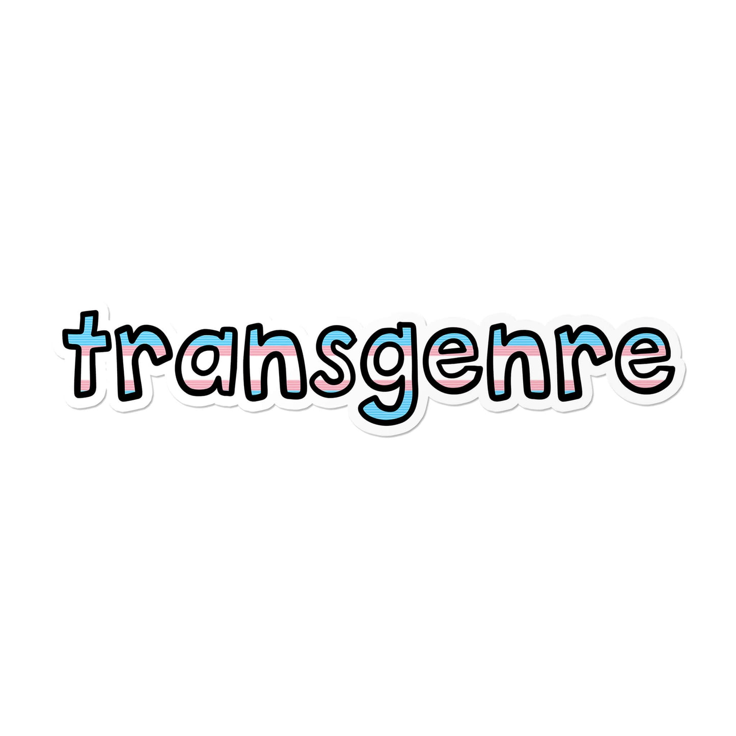 Transgenre Sticker